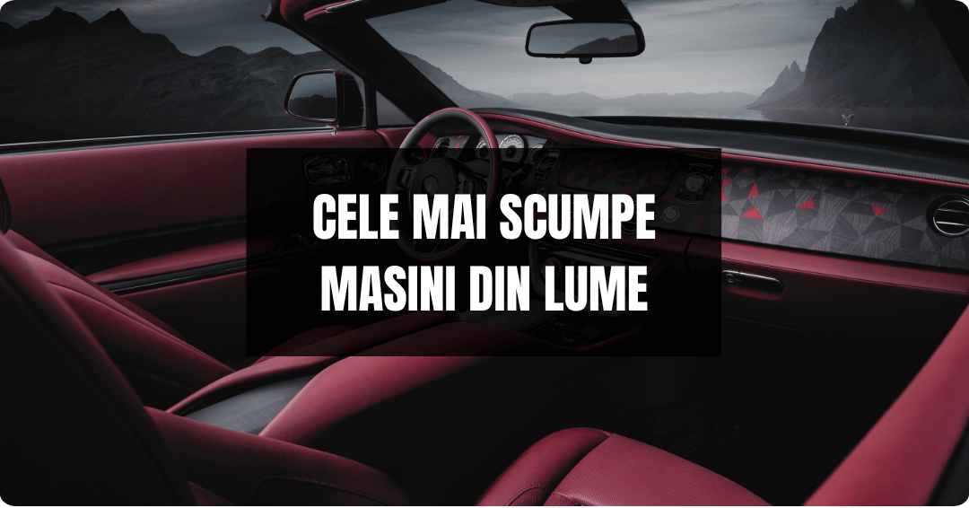 cele mai scumpe masini din lume